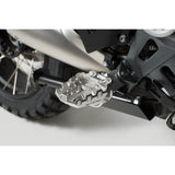 SW-Motech SW-FRS1711210001 ION Footrest Kit Silver/Black for BMW/Honda/Kawasaki/KTM/Moto-Guzzi/Moto Morini/Suzuki Models