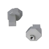 SW-Motech SW-FRS1801180100-S ION Passenger Mounting Kit Silver for BMW R 1300 GS 24-Up/Harley-Davidson Pan America 21-Up