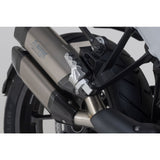SW-Motech SW-FRS1811210100 EVO Passenger Footrest Kit Silver/Black for BMW R 1300 GS 24-Up/Harley-Davidson Pan America 21-Up