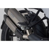 SW-Motech SW-FRS1811210100 EVO Passenger Footrest Kit Silver/Black for BMW R 1300 GS 24-Up/Harley-Davidson Pan America 21-Up