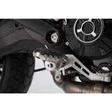 SW-Motech SW-FRS2211210002 EVO Footrest Kit Silver/Black for Benelli TRK 502 X 18-Up/Ducati Scrambler/Hypermotard/Hyperstrada/Multistrada 10-Up Models