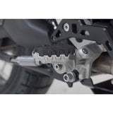 SW-Motech SW-FRS2211210201 EVO Footrest Kit Silver/Black for Ducati Multistrada V2/S/Multistrada V4/Pike Peak 21-Up/DesertX/Multistrada V4 Rally 22-Up