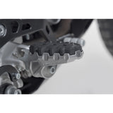 SW-Motech SW-FRS2211210201 EVO Footrest Kit Silver/Black for Ducati Multistrada V2/S/Multistrada V4/Pike Peak 21-Up/DesertX/Multistrada V4 Rally 22-Up