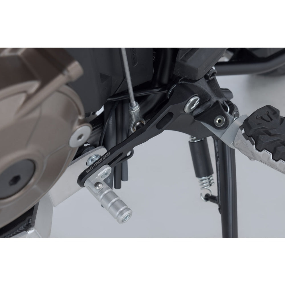 SW-Motech SW-FSC0162210001 Gear Lever Black/Silver for Honda CRF1000L Africa Twin 15-Up/CRF1100L Africa Twin 19-Up Models