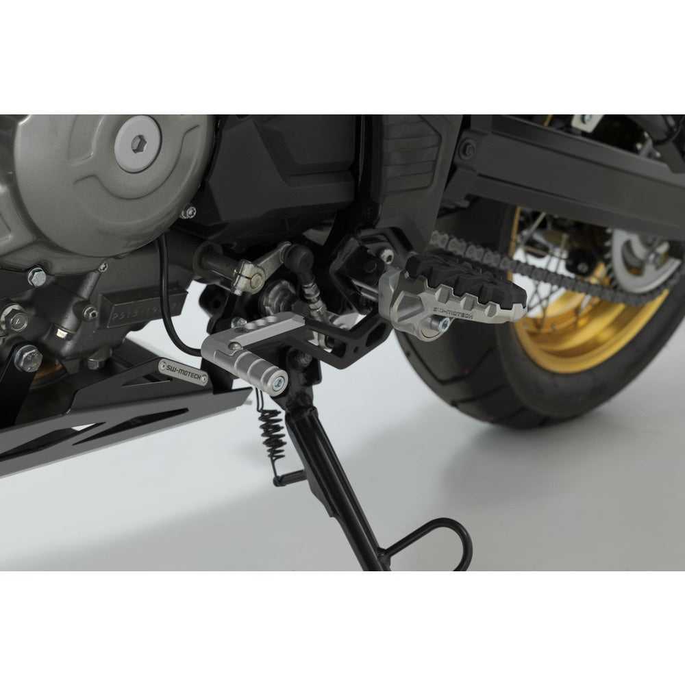 SW-Motech SW-FSC0529310001 Gear Lever Black/Silver for Suzuki DL650 11-Up/V-Strom 650 XT 15-Up