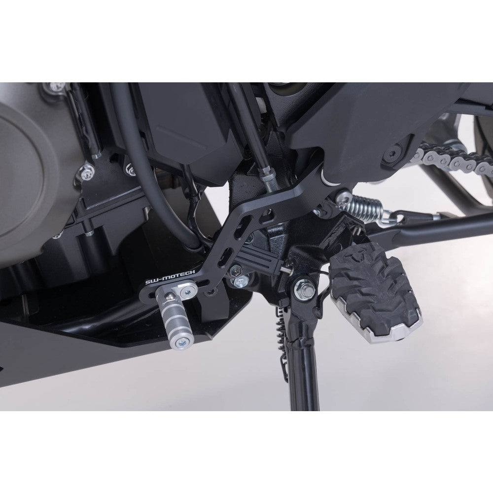 SW-Motech SW-FSC0584510000 Gear Lever Black/Silver for Suzuki V-Strom 800DE 22-Up