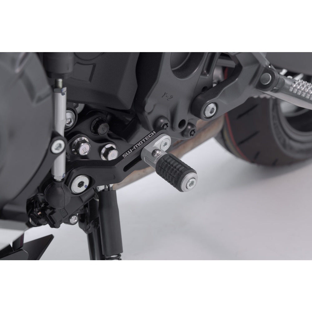 SW-Motech SW-FSC0685110000 Gear Lever Black/Silver for Yamaha MT-09 20-Up