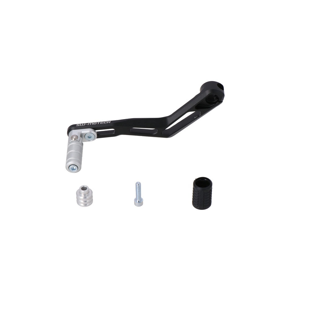 SW-Motech SW-FSC0755810001 Gear Lever Black/Silver for BMW F 650 GS 07-12/F 700 GS 12-18/F 800 GS 08-18/F 800 GS Adventure 13-18