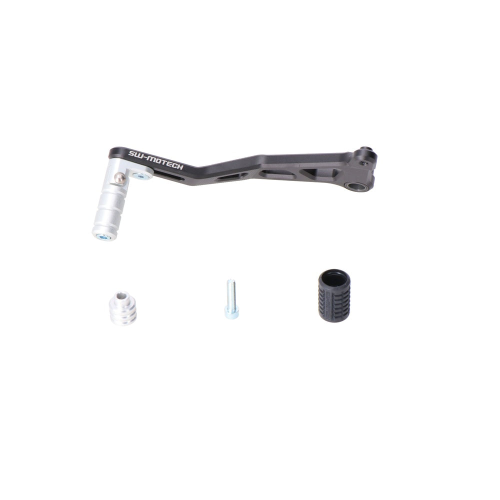 SW-Motech SW-FSC0886610001 Gear Lever Black/Silver for Kawasaki Z650 16-19/Z650 RS 21-Up