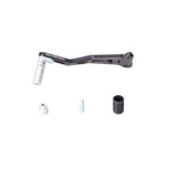 SW-Motech SW-FSC0886610001 Gear Lever Black/Silver for Kawasaki Z650 16-19/Z650 RS 21-Up
