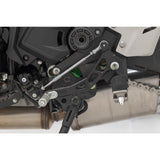 SW-Motech SW-FSC0886610001 Gear Lever Black/Silver for Kawasaki Z650 16-19/Z650 RS 21-Up