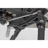 SW-Motech SW-FSC0886610001 Gear Lever Black/Silver for Kawasaki Z650 16-19/Z650 RS 21-Up