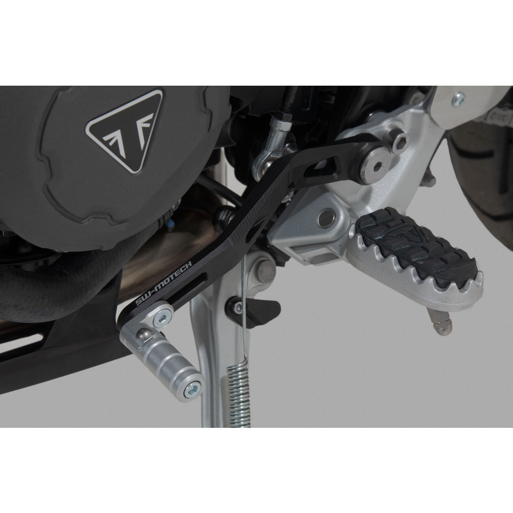 SW-Motech SW-FSC1195310001 Gear Lever Black/Silver for Triumph Tiger 900 19-Up