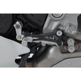 SW-Motech SW-FSC2251110001 Gear Lever Black/Silver for Ducati Monster 821/Monster 1200 14-Up/Monster 1200 R/S/Super Sport 950/Super Sport 950 S 16-Up