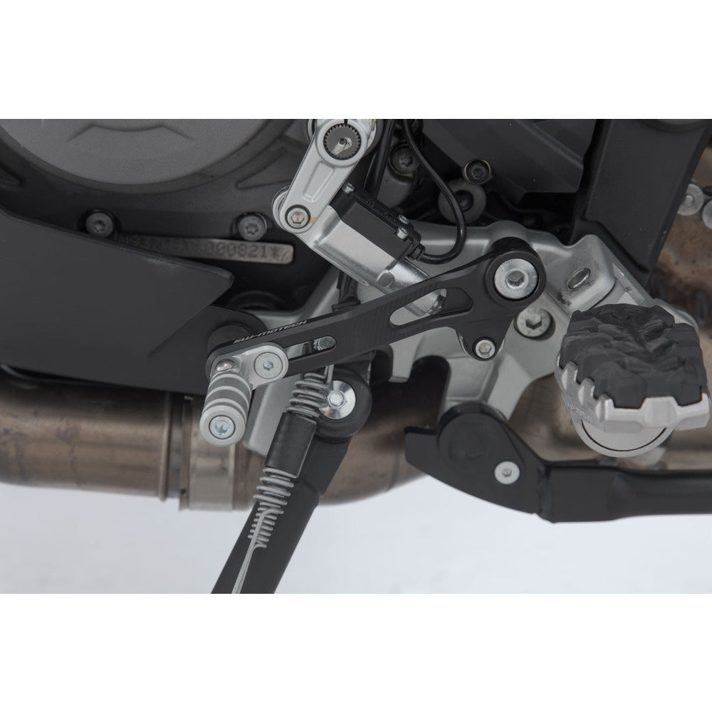 SW-Motech SW-FSC2289210001 Gear Lever Black/Silver for Ducati Multistrada 950 18-Up/Multistrada1260 17-Up/Multistrada V2 21-Up