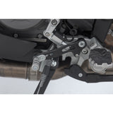 SW-Motech SW-FSC2289210001 Gear Lever Black/Silver for Ducati Multistrada 950 18-Up/Multistrada1260 17-Up/Multistrada V2 21-Up