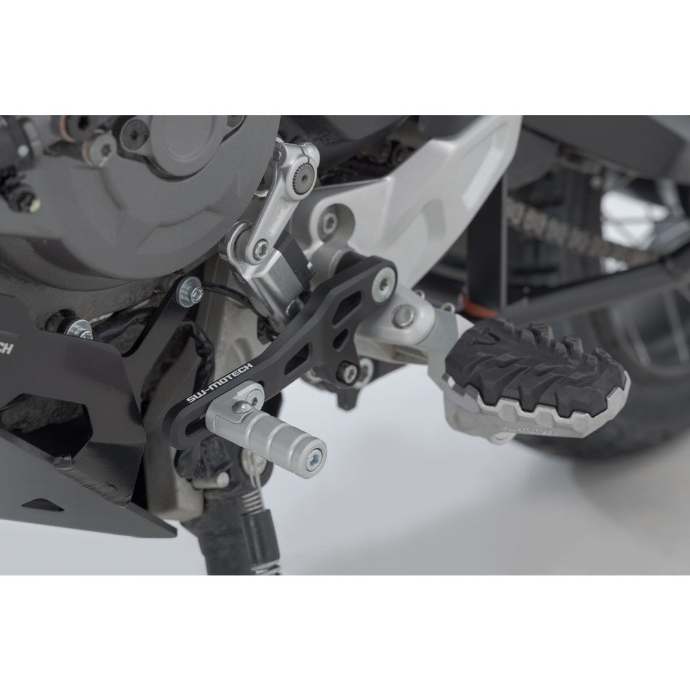 SW-Motech SW-FSC2299510000 Gear Lever Black/Silver for Ducati DesertX 22-Up/DesertX Rally 23-Up