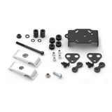 SW-Motech SW-GPS0030810201-S Vibration-Damped GPS Mount Silver with Handlebar Clamp for 28mm Handlebar