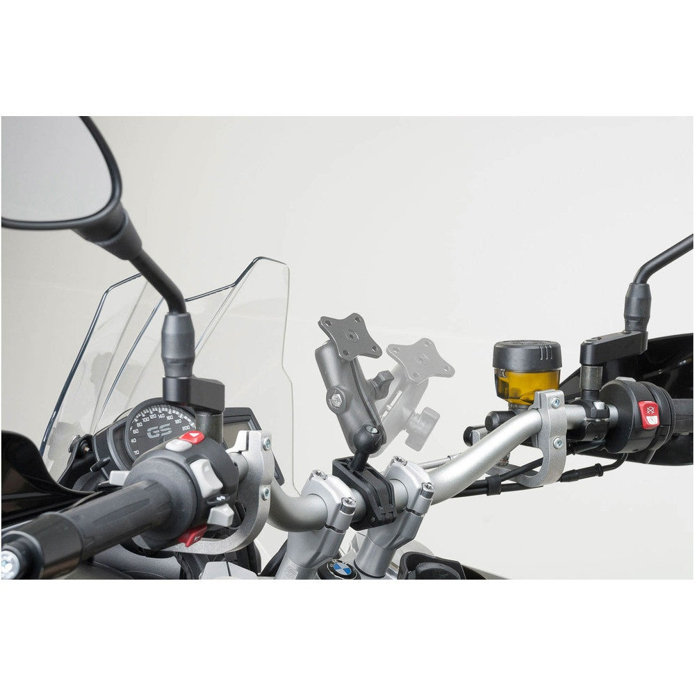 SW-Motech SW-GPS0030830100-B 1" Ball Kit (Includes M6/M8 Screws, Handelbar Clamp for 22-28mm Diameter)