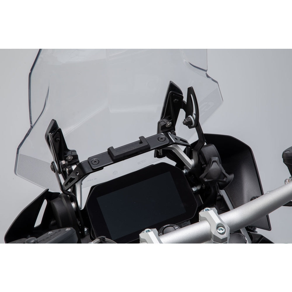 SW-Motech SW-GPS0764611000-B GPS Cockpit Mount Black for BMW R 1200 GS 12-18/R 1250 GS 18-Up