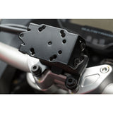 SW-Motech SW-GPS2258410000-B GPS Handlebar Mount Black for Ducati Multistrada V2 21-Up/Multistrada 950 16-Up/Multistrada 1200 15-18/Multistrada 1260 17-Up