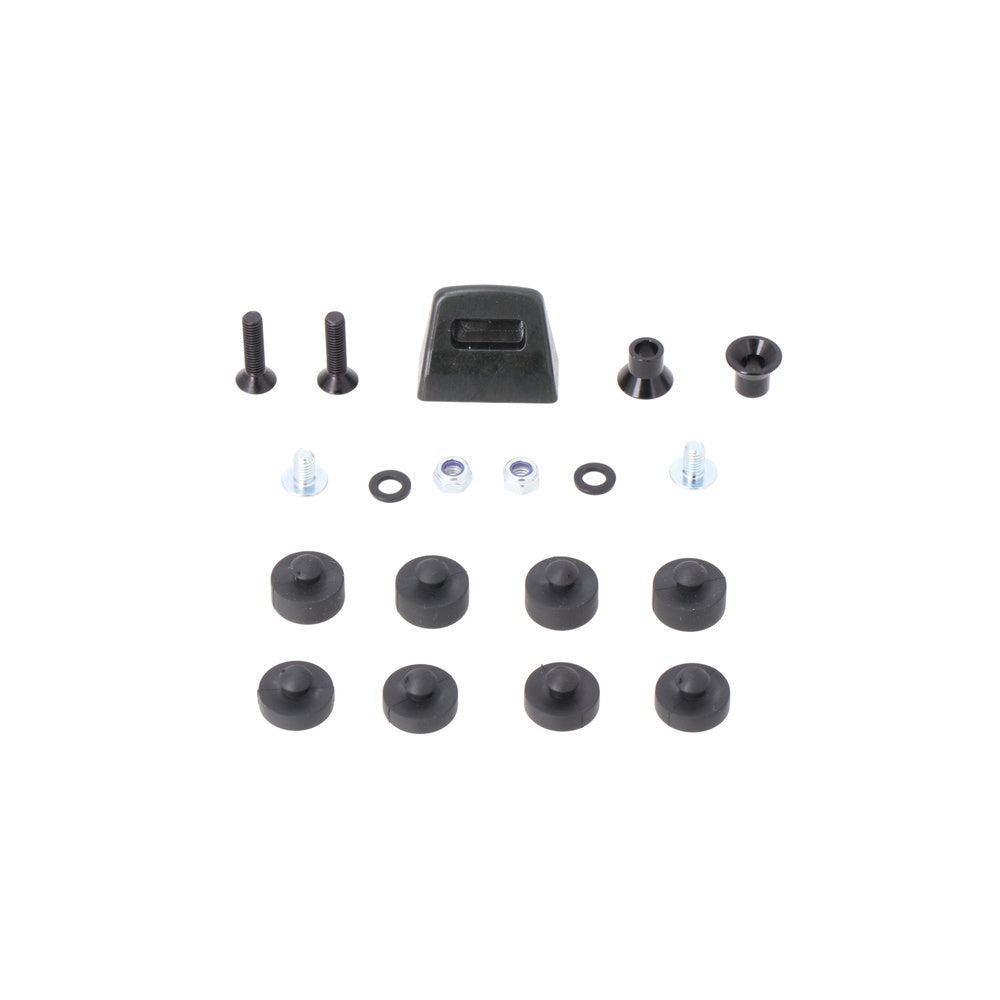 SW-Motech SW-GPT0015220401-B STEEL-RACK Adapter Kit Black for Givi Monokey Top Cases