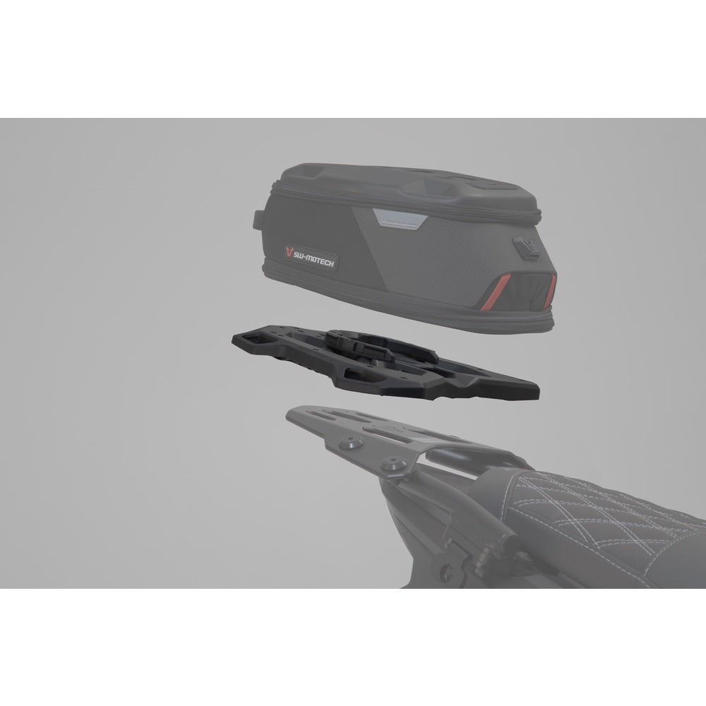 SW-Motech SW-GPT0015255200-B PRO Tank Ring Adapter Kit Black with Adapter Plate for STREET-RACK Base Plate