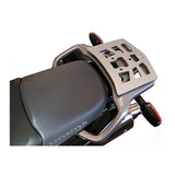 SW-Motech SW-GPT01336100-S ALU-RACK Base Plate Silver for Honda XL1000V Varadero 98-06/XL125V Varadero 01-08/XL650V Transalp 00-06/XRV750 Africa Twin 92-03