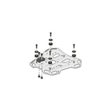 SW-Motech SW-GPT0679919000-B ADVENTURE-RACK Base Plate Black for Yamaha Tenere 700 19-Up