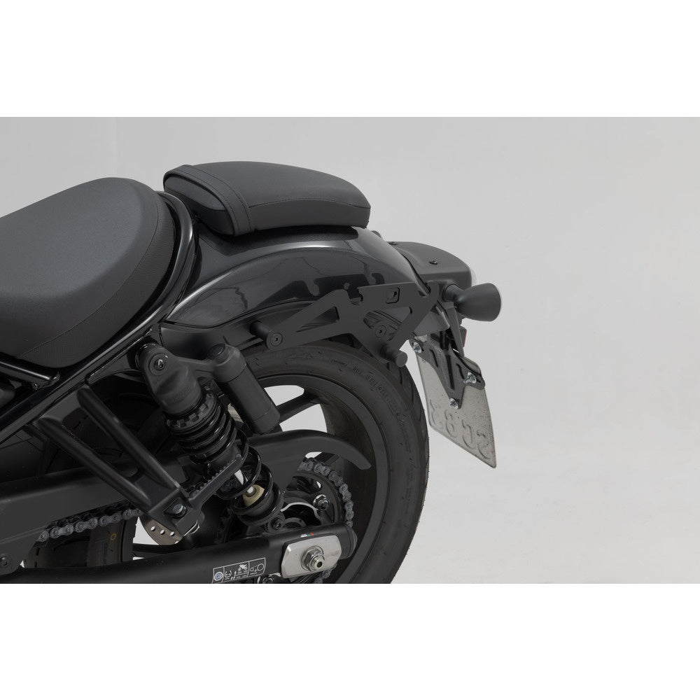 SW-Motech SW-HTA0168210200 SLH Left Side Carrier Black for Honda CMX1100 Rebel 20-Up