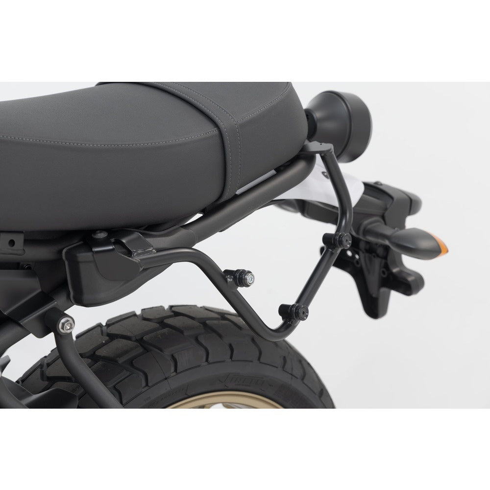 SW-Motech SW-HTA0664210001 SLC Left Side Carrier Black for Yamaha XSR700 15-Up/XSR700 XT XTribute 19-Up
