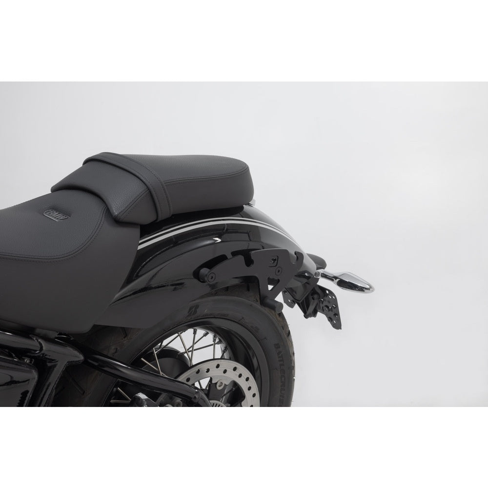 SW-Motech SW-HTA0768210000 SLH Left Side Carrier Black for BMW R18 20-Up