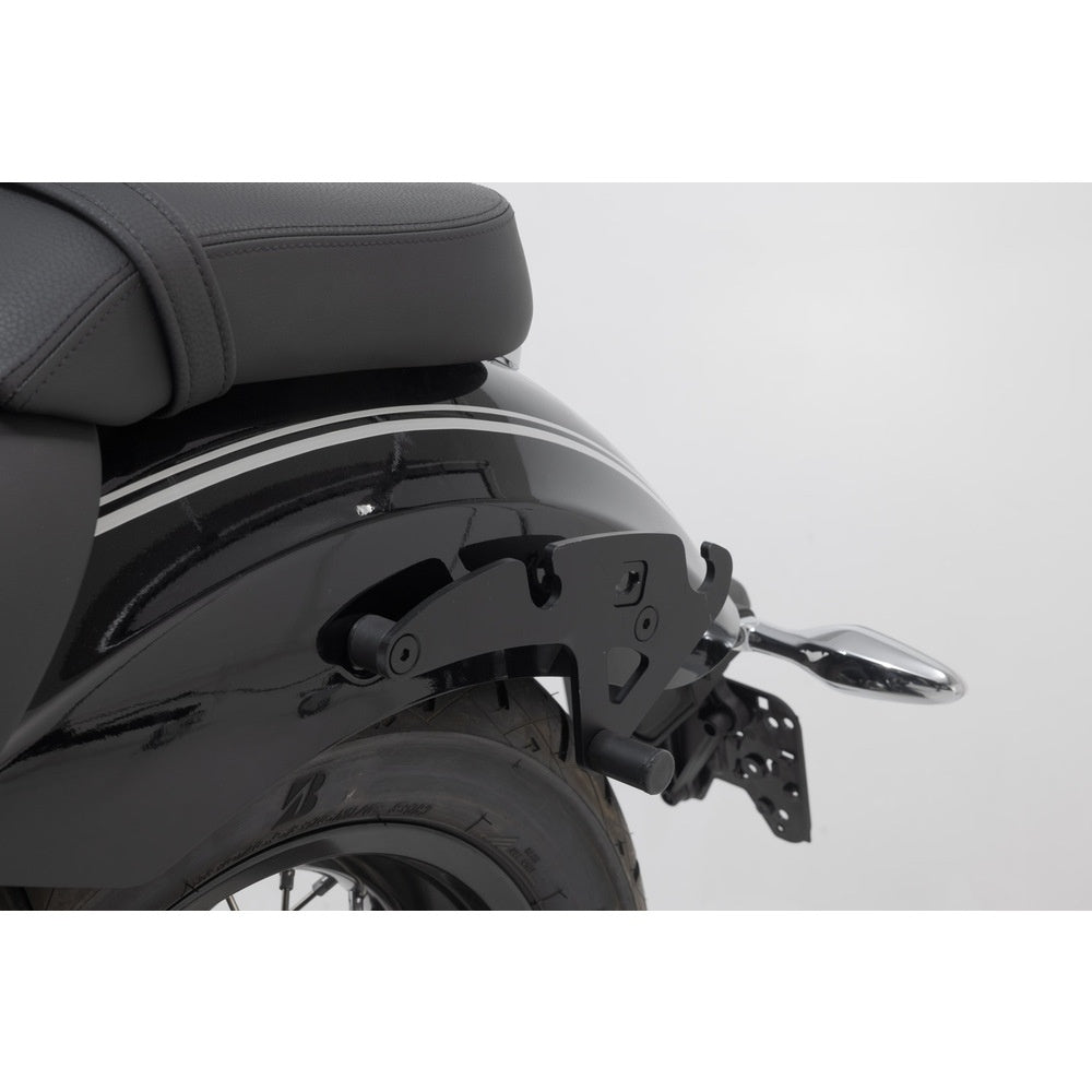 SW-Motech SW-HTA0768210000 SLH Left Side Carrier Black for BMW R18 20-Up
