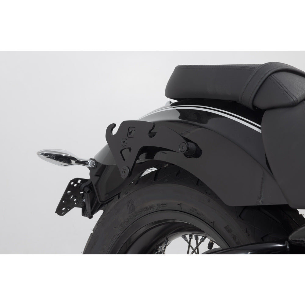 SW-Motech SW-HTA0768210100 SLH Right Side Carrier Black for BMW R18 20-Up