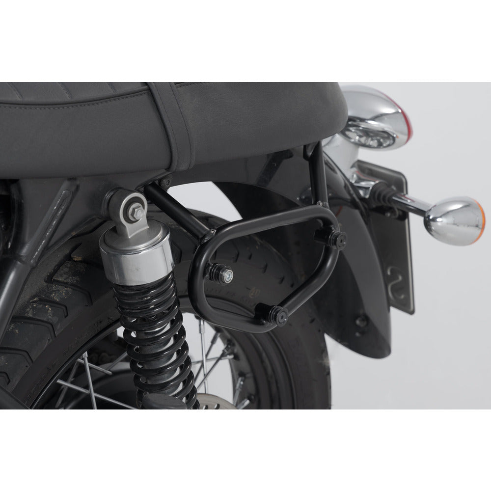 SW-Motech SW-HTA1150910001 SLC Left Side Carrier Black for Triumph Bonneville/SE/T100 04-16/Scrambler 05-16/Thruxton 900 04-15