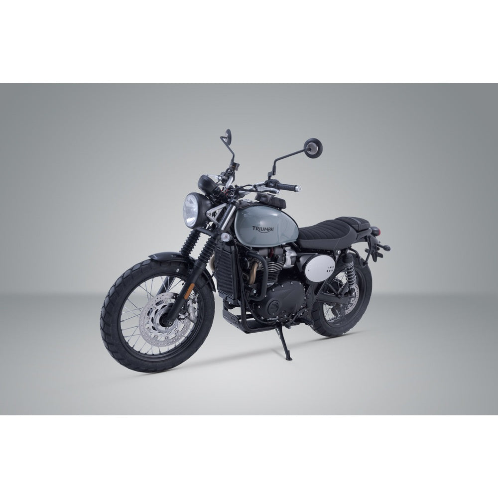 SW-Motech SW-HTA1166710003 SLC Left Side Carrier Black for Triumph Scrambler 900/Speed Twin/Street Cup/Street Scrambler 16-Up