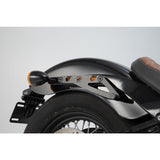 SW-Motech SW-HTA1868210100 SLH Right Side Carrier Black for Harley-Davidson Softail Street Bob/Slim/Standard 20-Up