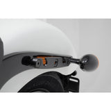 SW-Motech SW-HTA1868210200 SLH Left Side Carrier Black for Harley-Davidson Softtail Slim 17-Up