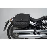 SW-Motech SW-HTA1868210600 SLH Right Side Carrier Black for Harley-Davidson Softail Fat Boy/Fat Boy S/Breakout/Breakout S 17-Up