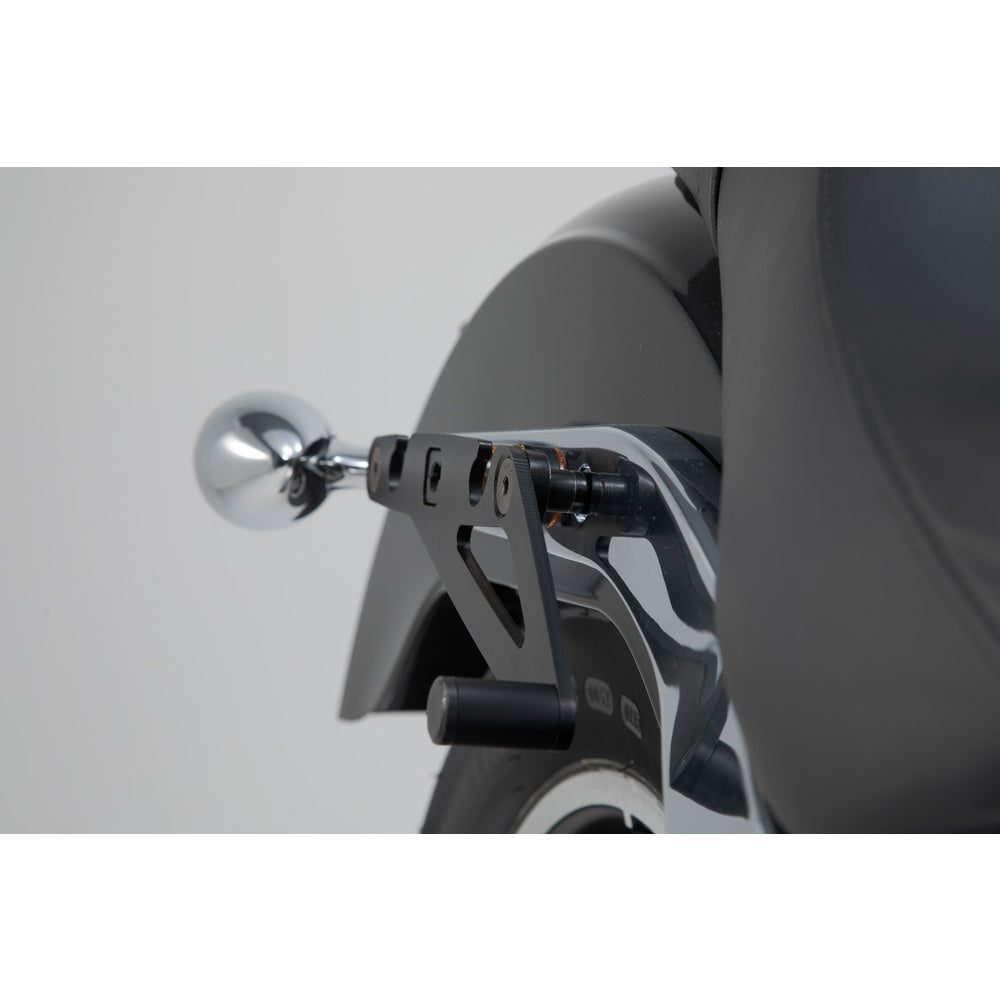 SW-Motech SW-HTA1868211200 SLH Right Side Carrier Black for Harley-Davidson Softail Low Rider/Low Rider S 17-Up