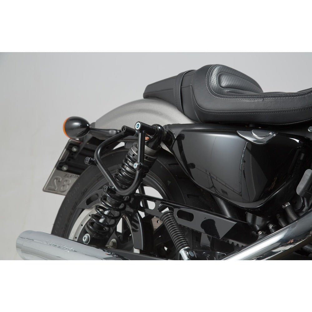 SW-Motech SW-HTA1876811001 SLC Right Side Carrier Black for Harley-Davidson Sportster 04-Up Models