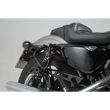 SW-Motech SW-HTA1876811001 SLC Right Side Carrier Black for Harley-Davidson Sportster 04-Up Models