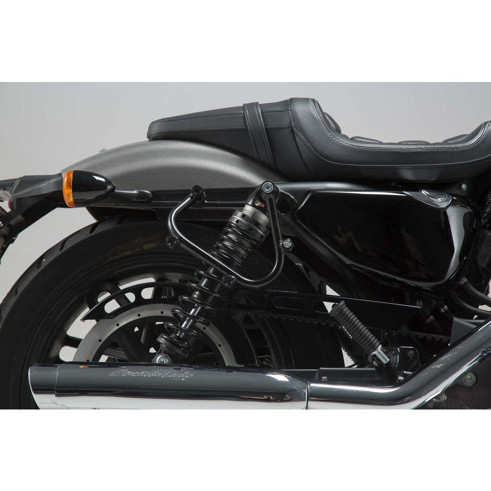 SW-Motech SW-HTA1876811001 SLC Right Side Carrier Black for Harley-Davidson Sportster 04-Up Models