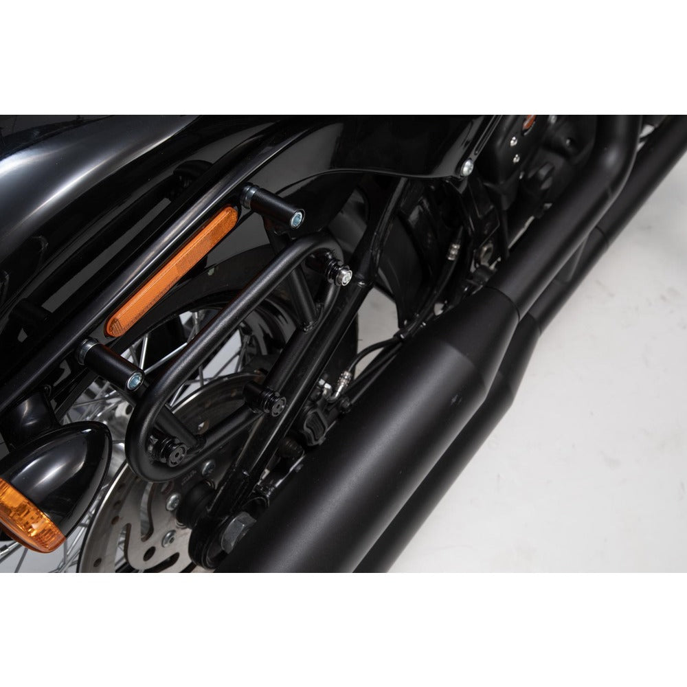 SW-Motech SW-HTA1889911000 SLC Right Side Carrier Black for Harley-Davidson Softail Street Bob 17-Up/Standard 20-Up