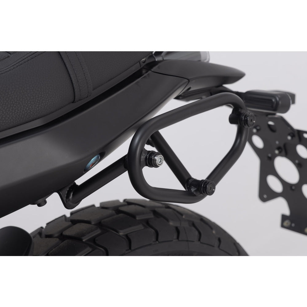 SW-Motech SW-HTA1904410000 SLC Left Side Carrier Black for Benelli Leoncino 800/Leoncino 800 Trail 21-Up