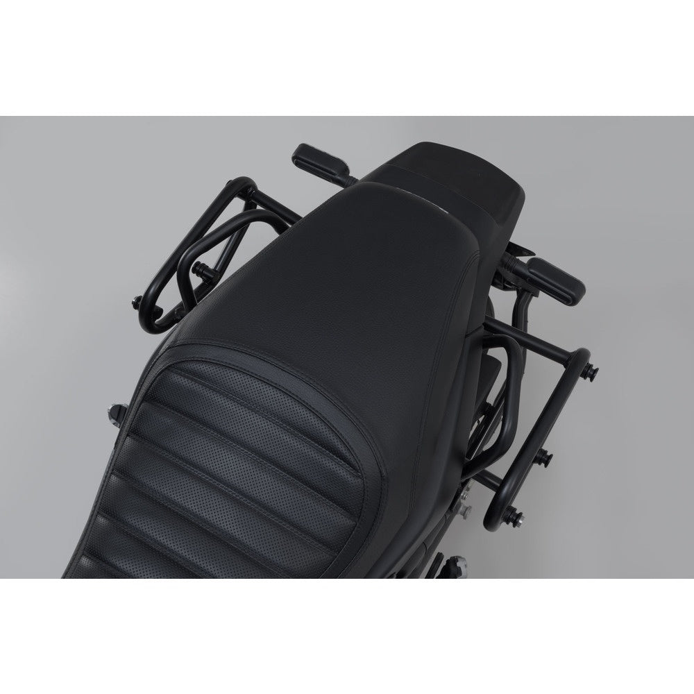 SW-Motech SW-HTA1905610000 SLC Left Side Carrier Black for Benelli Leoncino 500 17-Up/Leoncino 500 Trail 18-Up