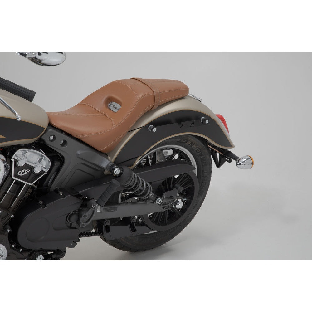 SW-Motech SW-HTA2068210000 SLH Left Side Carrier Black for Indian Scout 16-Up w/LH2
