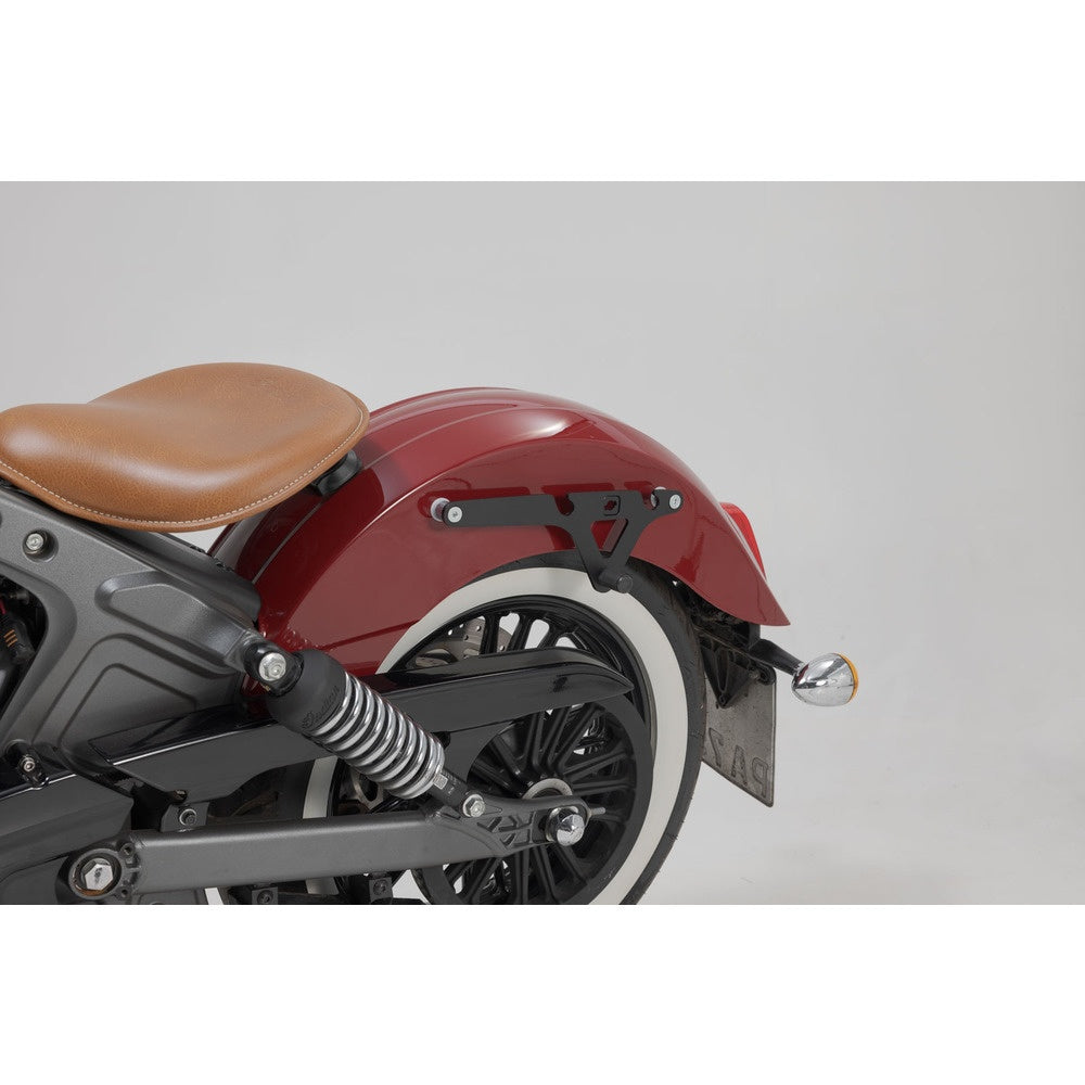 SW-Motech SW-HTA2068210100 SLH Left Side Carrier Black for Indian Scout 16-Up w/LH1