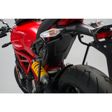 SW-Motech SW-HTA2288610000 SLC Left Side Carrier Black for Ducati Monster 797 16-Up