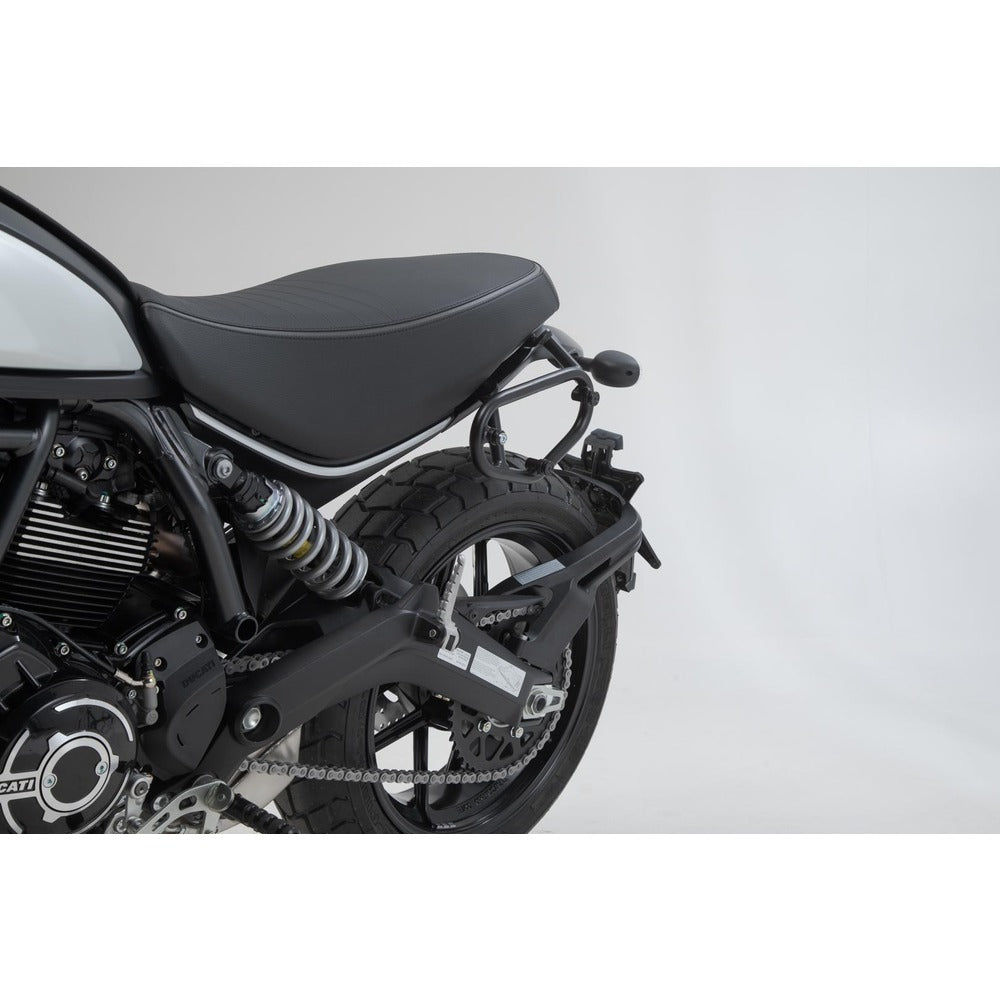 SW-Motech SW-HTA2291610000 SLC Left Side Carrier Black for Ducati Scrambler 18-Up